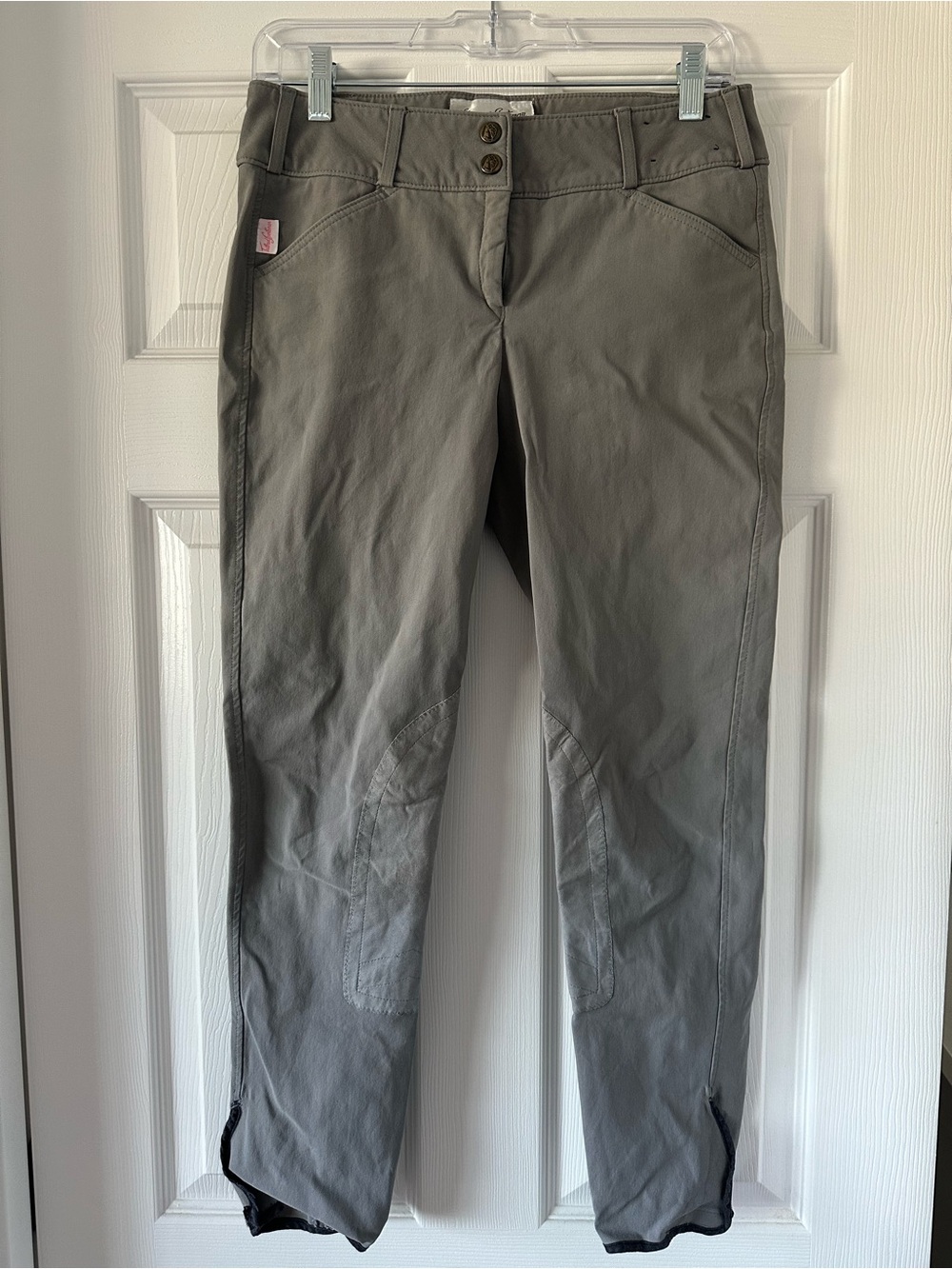 Tailored Sportman 28L Gray Breeches